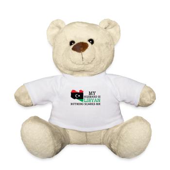 Rien ne me fait peur Mari libyen Libye - Nounours - blanc - Devant