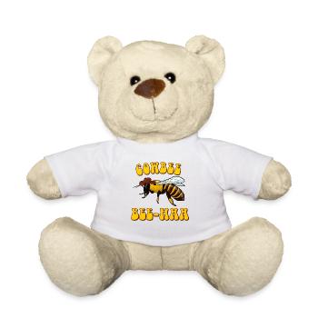 Cowboy Biene Cowbee Bee-Haa - Teddy - Weiß - Vorne