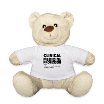 Professor für klinische Medizin - Teddy - Weiß - Vorne