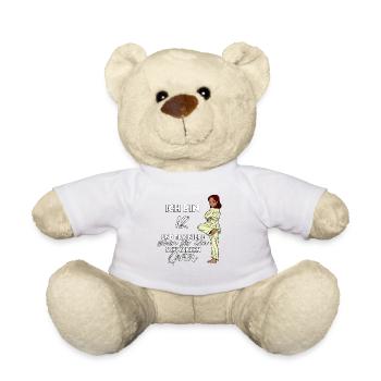 Ich bin 12 - Mädchen Karate - Teddy - Weiß - Vorne