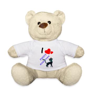 J’aime Pussys plus que les chats. J’aime la chatte - Nounours - blanc - Devant