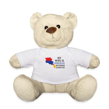 Nichts macht mir Angst Armenische Frau Armenien - Teddy - Weiß - Vorne