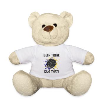 Volleyballer Spruch Für Volleyballspiel Volleyball - Teddy - Weiß - Vorne