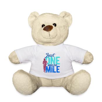 Läufer Joggen - Teddy - Weiß - Vorne