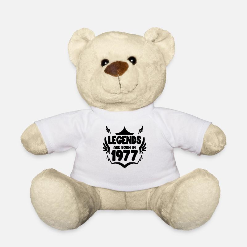 1977 - Né en 1977 - Nounours - blanc