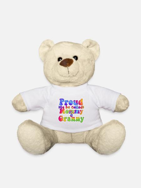 Proud mommy and Granny - Teddy Bear - white