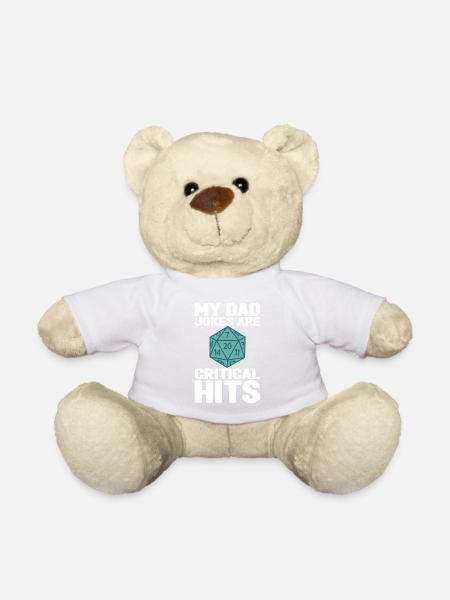 Stylo et papier pour RPG Gaming Father - Nounours - blanc