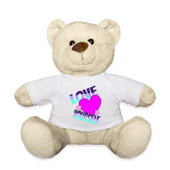 Love yourself - Teddy - Weiß - Vorne