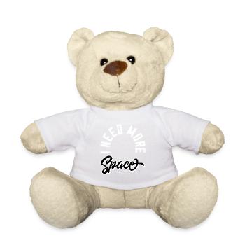I need more space - Teddy - Weiß - Vorne