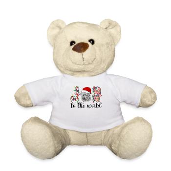 Great Pyrenees Weihnacht Goldener Hunde Geschenk - Teddy - Weiß - Vorne