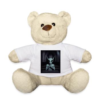Pixie Alien - Teddy Bear - white - Front