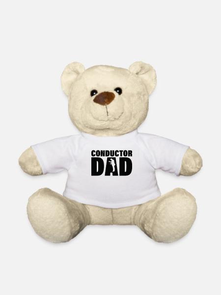 Job - Dirigent Dad - Teddy - Weiß