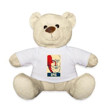 Stoic Epictetus quotes are epic. - Teddy Bear - white - Front