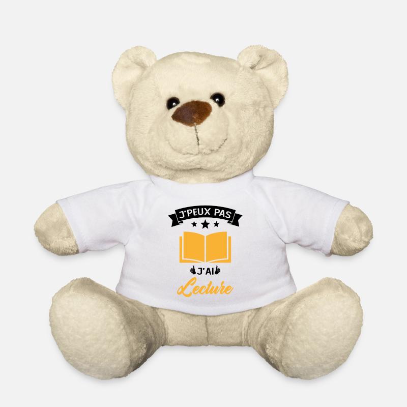 Je Peux Pas J'ai Lecture Cadeau - Nounours - blanc