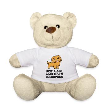 Juste une fille qui aime les cacatoès - Nounours - blanc - Devant