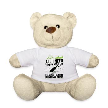 Indian Running Duck Running Duck - Teddy Bear - white - Front