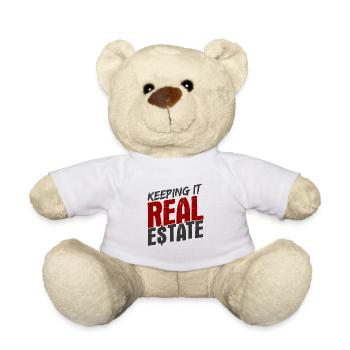 Immobilien-Händler Für Immobilien-Makler - Teddy - Weiß - Vorne