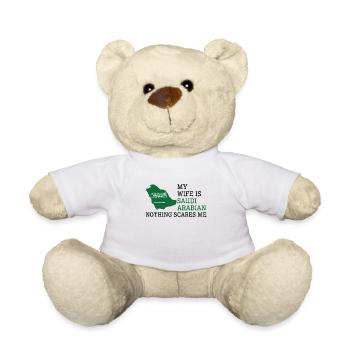 Nichts macht mir Angst Saudi-Arabische Ehefrau - Teddy - Weiß - Vorne