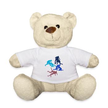 Grappling Martial Arts Wrestling - Teddy - Weiß - Vorne