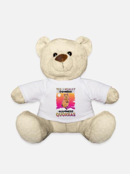 Yes I really do need all these Quokkas - Teddy - Weiß