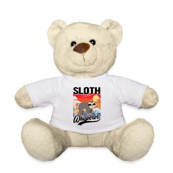 Faultier Flüsterer Sloth Whisperer - Nounours - blanc - Devant