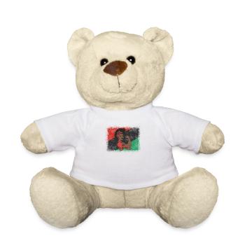 Ich Bin Afro Black Strong Queen Woman - Teddy - Weiß - Vorne