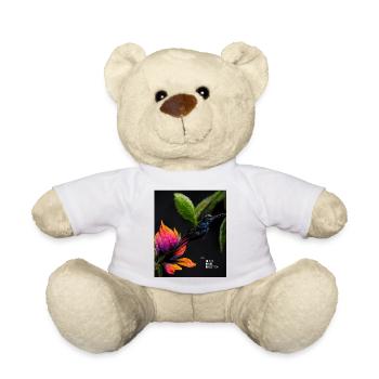 Un thème motivant et inspirant pour les femmes fortes - Nounours - blanc - Devant