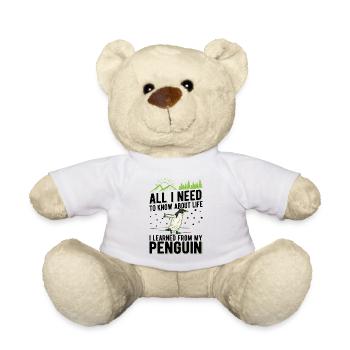 Penguin Gift Penguin - Teddy Bear - white - Front