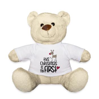 Gifts for children for Christmas - Teddy Bear - white - Front