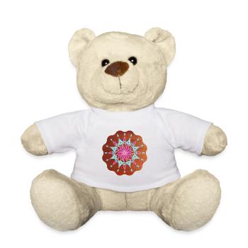 BlumenMandala Entspannung - Sonja Ariel von Staden - Teddy - Weiß - Vorne