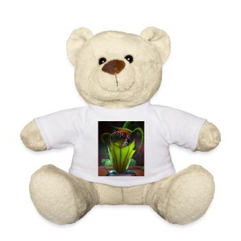 Drôle de pichet graphique Plant Art Cool Nepenthes - Nounours - blanc - Devant