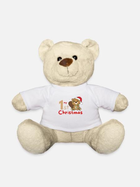 Biber Weihnachten Biber my 1st Christmas - Teddy - Weiß
