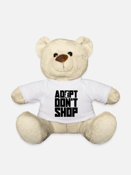 Adopt Animal Rescue Retro Adoption Animal Rescuer - Teddy - Weiß