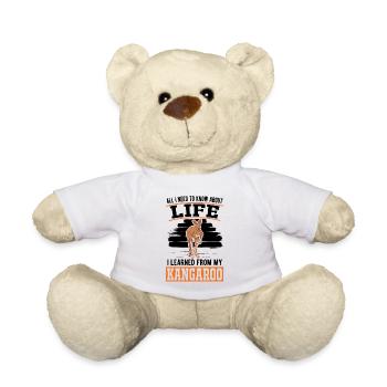 Kangourou Australie Kangourou australien - Nounours - blanc - Devant
