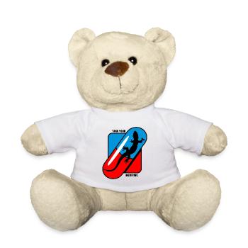 Take Your Medicine - Geckos - Teddy Bear - white - Front