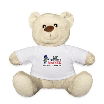 Rien ne me fait peur Mainer Mari Maine - Nounours - blanc - Devant