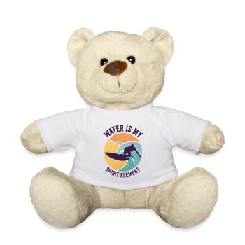 Wasserwelle Geist Element Ozean Surfer - Teddy - Weiß - Vorne