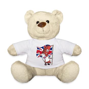 Bratwurst de porc anglais - Nounours - blanc - Devant