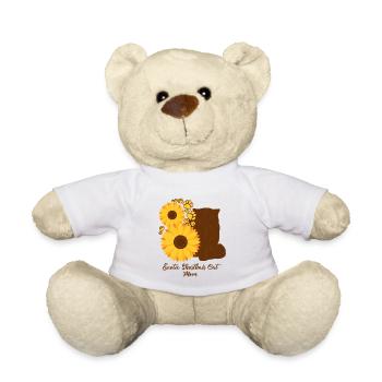 Sunflower Mom - Exotic Shorthair Cat - Teddy Bear - white - Front