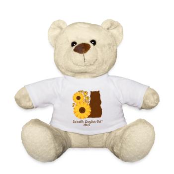 Sunflower Mom - Longhair Domestic Cat - Teddy Bear - white - Front