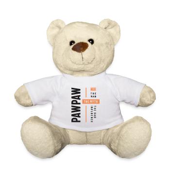 Pawpaw Man Myth The Bad Influence - Teddy Bear - white - Front