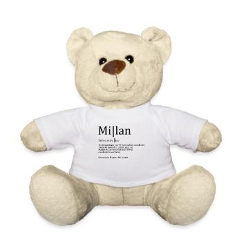 Erzgebirge Milan - Teddy - Weiß - Vorne