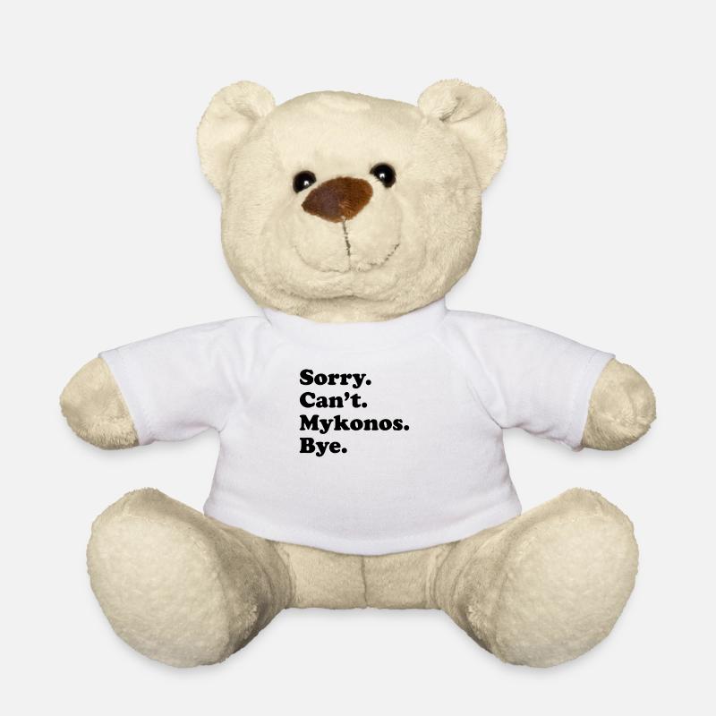 Tut Mir Leid, Can't Bye - Mykonos - Teddy - Weiß