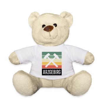 Arzgebirg Hammer Bergbau - Teddy - Weiß - Vorne