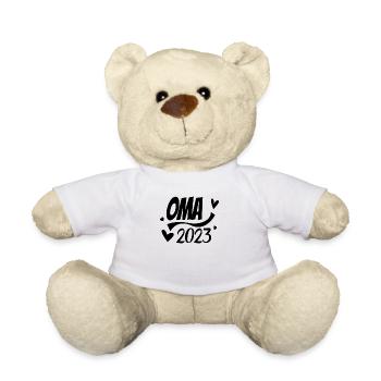 Oma 2023 - Werdende Oma 2023 - Teddy - Weiß - Vorne