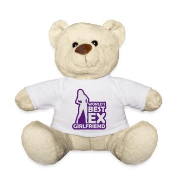 World's Best Ex Girlfriend - Teddy Bear - white - Front