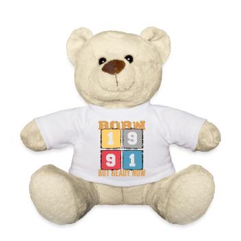1991 Anniversaire Édition Rétro Limitée - Nounours - blanc - Devant