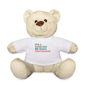 Unterrichten Sie Den Portugiesischen Lehrer - Teddy - Weiß - Vorne