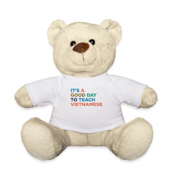 Unterrichten Sie Den Vietnamesischen Lehrer - Teddy - Weiß - Vorne
