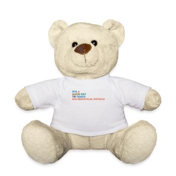 Enseignement de la physique mathématique - Nounours - blanc - Devant